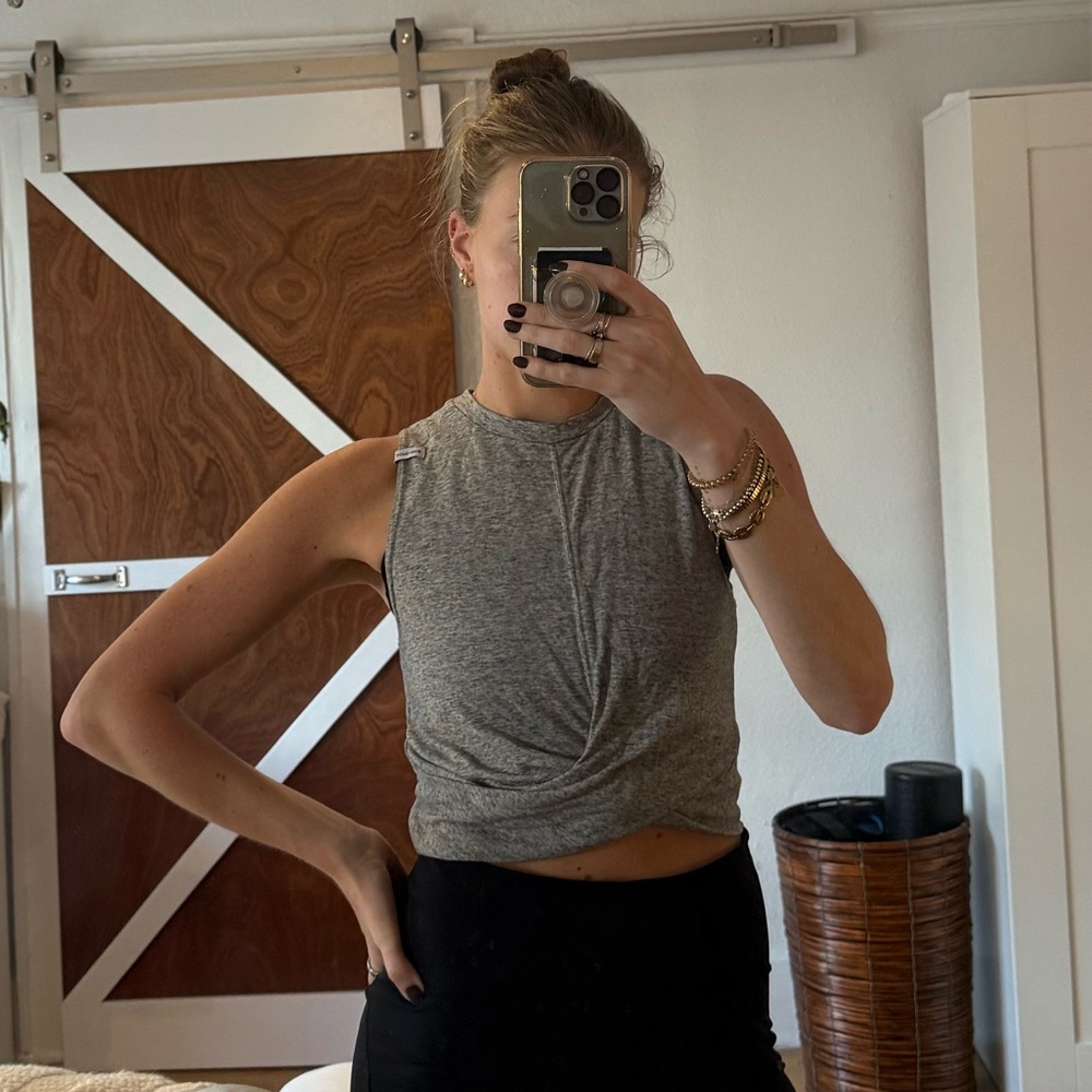 High Neck Workout Tank